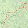 Trace GPS GTA1B StAgreve lac Devesset Les Estables, itinéraire, parcours