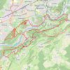 Trace GPS Besançon collines, itinéraire, parcours