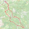 Trace GPS Col de Latrape - Saint-Girons, itinéraire, parcours