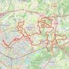 Trace GPS Rando Le Mans-Sargé-Yvré, itinéraire, parcours