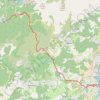 Trace GPS Cartalavonu - Porto-Vecchio, itinéraire, parcours