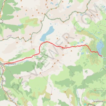 Trace GPS Les Isards - J5, itinéraire, parcours