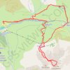 Trace GPS Pic de Caoubère, itinéraire, parcours