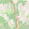 Trace GPS trace, itinéraire, parcours