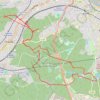 Trace GPS Randonnée en forêt de Meudon (92), itinéraire, parcours