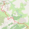 Trace GPS GR20 Calenzana refuge l'Ortu di u Piobu, itinéraire, parcours