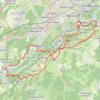 Trace GPS Monts à Monts - Besançon, itinéraire, parcours