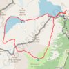 Trace GPS Les traces de dinosaures au-dessus du vieux Emosson, itinéraire, parcours