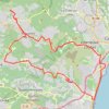 Trace GPS Roquefort-les-Pins - Villeneuve - Biot, itinéraire, parcours