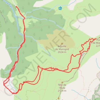 Trace GPS Pointe de Mandallaz, itinéraire, parcours