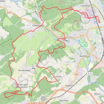 Trace GPS 20220612 Vélo en plein air, itinéraire, parcours