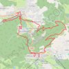 Trace GPS Saint Jean Sixt-La Clusaz par le col des Mouilles, itinéraire, parcours