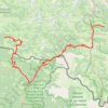 Trace GPS Transpyrénéenne en cyclo - Des Chalets d'Iraty à Escot, itinéraire, parcours