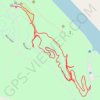 Trace GPS Riverside Park paths and Monster-T mountain bike trail, itinéraire, parcours