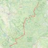 Trace GPS GR 7 : Du Col de la Charousse (Haute-Loire, Ardèche) à La Bastide-Puylaurent (Lozère), itinéraire, parcours