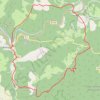 Trace GPS De Penne à Bruniquel par la grésigne, itinéraire, parcours