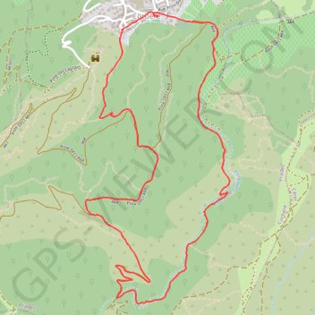 Trace GPS 2017-02-09 16:44:57 - CORBERE., itinéraire, parcours