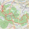 Trace GPS Rando forêts de Meudon et Clamart (92), itinéraire, parcours