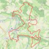Trace GPS La 1000D Suisse Normande Trail - La 1000 D+, itinéraire, parcours