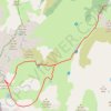 Trace GPS Pic de Thoumasset par le refuge de Quioulès, itinéraire, parcours