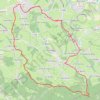 Trace GPS Les hauteurs de Saint-Jean-de-Tholome, itinéraire, parcours