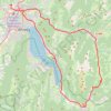 Trace GPS Tour de la Tournette, itinéraire, parcours