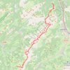 Trace GPS Nancy-sur-Cluses Course Trail, itinéraire, parcours