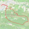Trace GPS Randonnée à Buis-les-Baronnies, itinéraire, parcours