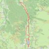 Trace GPS Parcours VTT XC n°1, itinéraire, parcours