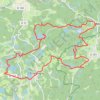 Trace GPS Le Tour d'Ecromagny, itinéraire, parcours