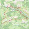 Trace GPS Lerigneux, itinéraire, parcours