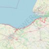 Trace GPS GR 223 De Berville-sur-Mer (Eure) à Ver-sur-Mer (Calvados) (2021), itinéraire, parcours