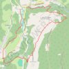 Trace GPS Boucle autour de Saint-Pierre-de-Chartreuse, itinéraire, parcours