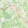 Trace GPS GR 78 - Fiche 4 - Oloron - Hôpital St Bl, itinéraire, parcours