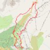 Trace GPS La Rosière - La Thuile - Col du Petit Saint Bernard, itinéraire, parcours