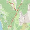 Trace GPS Col de la forcaz dent le Lanfon Montremont, itinéraire, parcours