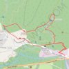 Trace GPS Bornes - Circuit des cascades, itinéraire, parcours