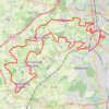 Trace GPS 2019-04-17 ST-Rouillon-Pruillé-Etival, itinéraire, parcours