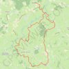 Trace GPS Randonnée organisée par l'Office de Tourisme de Paray-le-Monial - Nochize, itinéraire, parcours