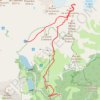 Trace GPS Dent Parrachée, itinéraire, parcours