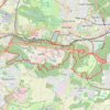 Trace GPS Plan d'Eau des Suisses - Bois de Satory - Forêt de Versailles - Bois St-Martin, itinéraire, parcours