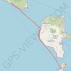 Trace GPS Terdav - Eoliennes - J3 - Transfert de Salina à Vulcano, itinéraire, parcours