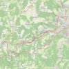 Trace GPS Montbéliard / L'Isle-sur-le-Doubs, itinéraire, parcours