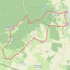 Trace GPS Autour de Beaulieu-en-Argonne, itinéraire, parcours