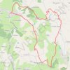 Trace GPS Randonnée au départ de Chevrières, itinéraire, parcours