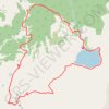 Trace GPS Lac de Lioson, itinéraire, parcours