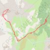 Trace GPS Pointe des Sarrasins, itinéraire, parcours