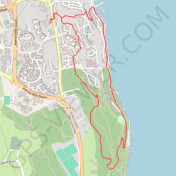 Trace GPS Istres-Heures-claires, itinéraire, parcours