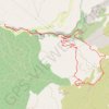 Trace GPS Gémenos - Saint-Pons - Le Chemin du Blé - Le Mont Brigou - Vallon des Cabrelles, itinéraire, parcours