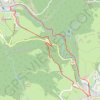 Trace GPS Gorges de la Saine - Les Planches-en-Montagne, itinéraire, parcours